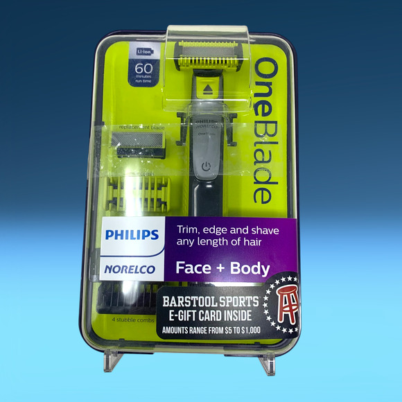 NEW Philips Norelco OneBlade Face/Body Hybrid Electric Trimmer Shaver QP2630/70 - Picture 1 of 4